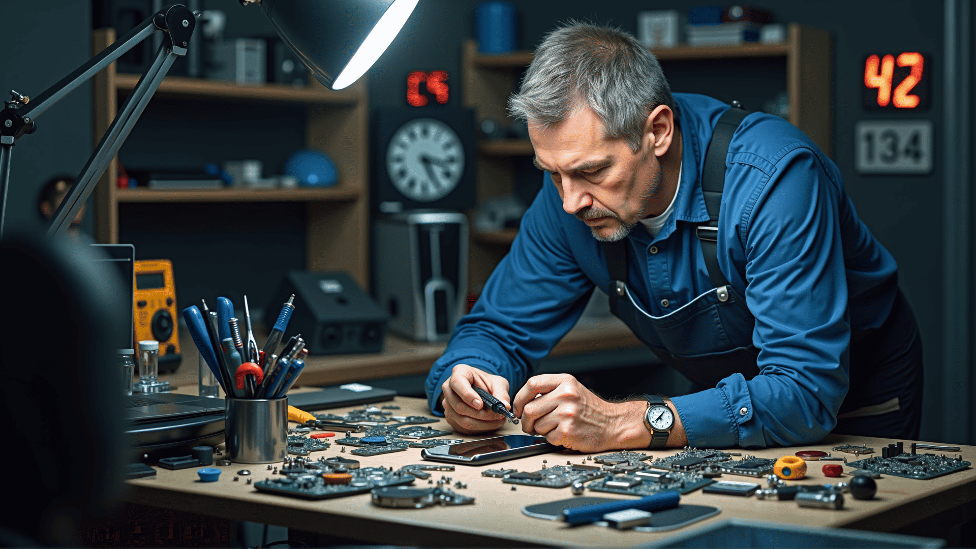 Emergency device repair service